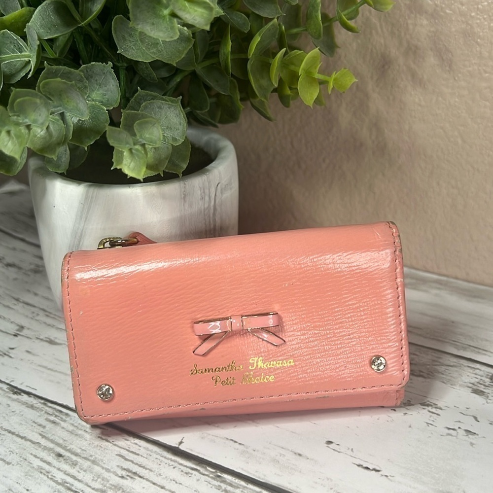 Samatha Thavasa Pink Key Case Key Holder